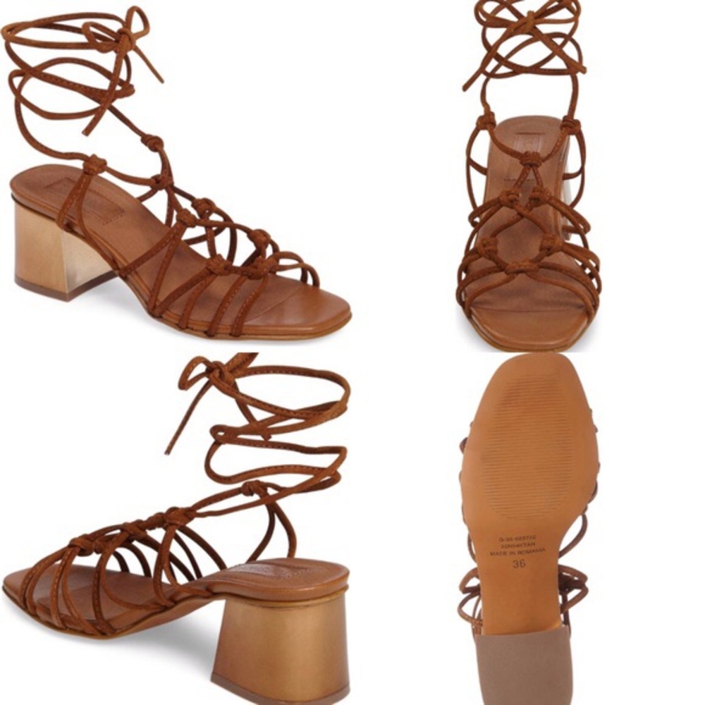 TopShop Napoli Knotted Strappy Sandals